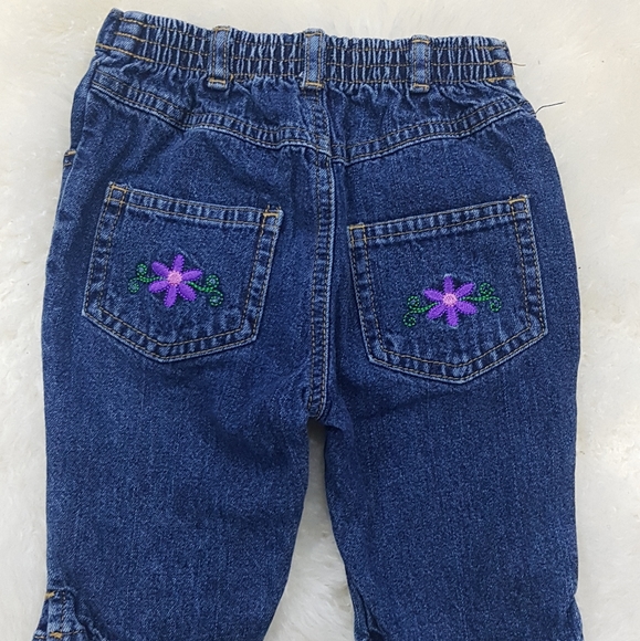 Hip n Hop baby girls Denim jeans 12 months - Picture 3 of 5